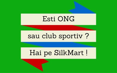 Esti ONG sau club sportiv? Hai pe Silkmart!