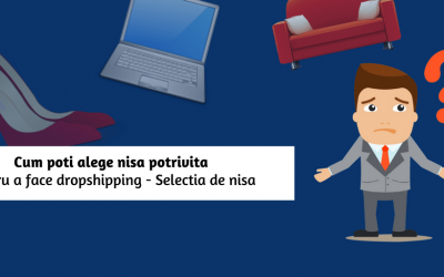 Cum poti alege nisa potrivita pentru a face dropshipping – Selectia de nisa