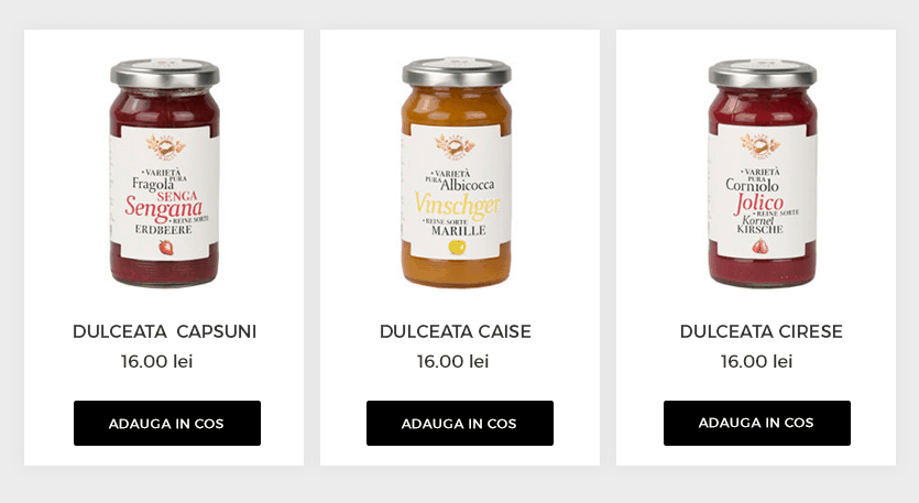 carusel produse gomag