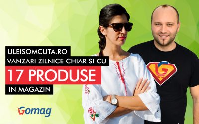 UleiSomcuta.ro are comenzi zilnice chiar si cu 17 de produse in magazin [Studiu de caz]