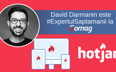 David Darmanin este #ExpertulSaptamanii la Gomag