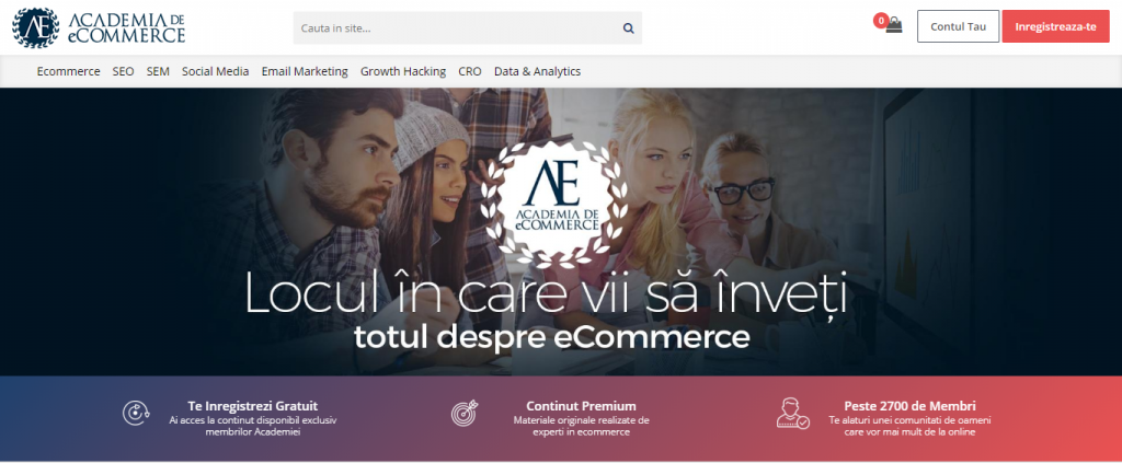 academia de ecommerce gomag