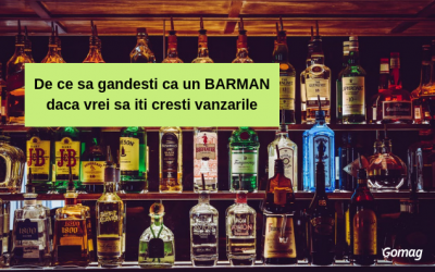 De ce sa gandesti ca un barman daca vrei sa iti cresti vanzarile