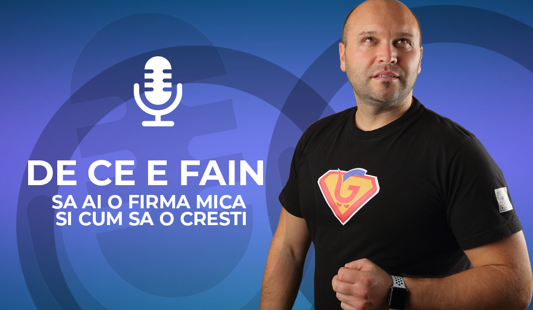 De ce e fain sa ai o firma mica si cum sa o cresti [Podcast]