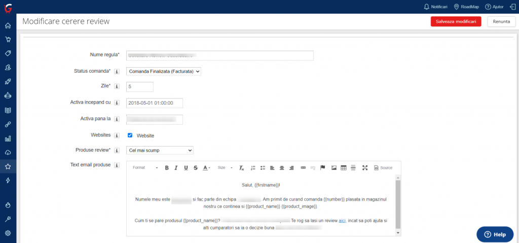 cere-review-aplicatie