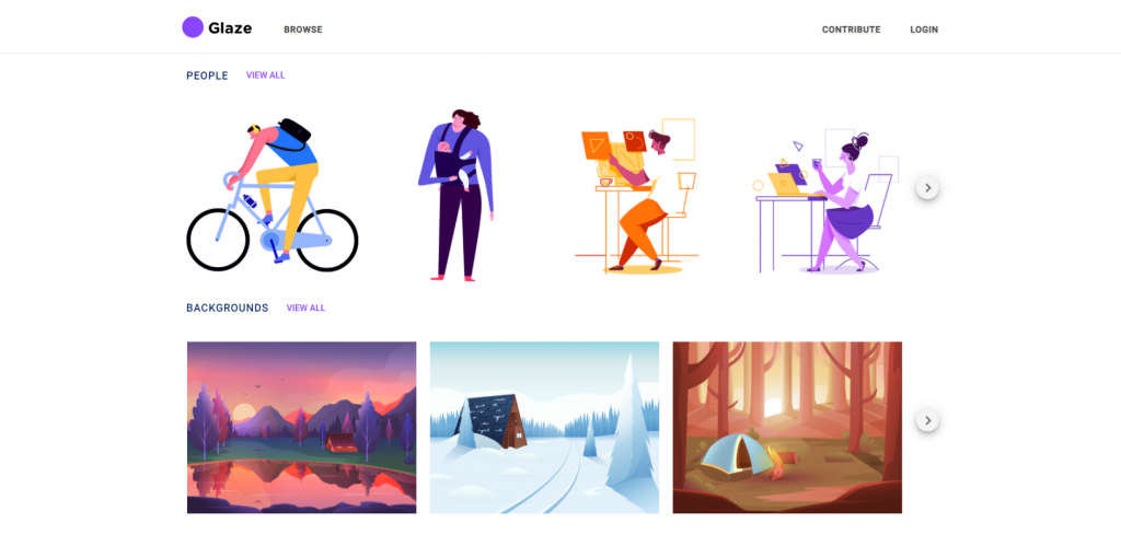 glaze-site-ilustratii