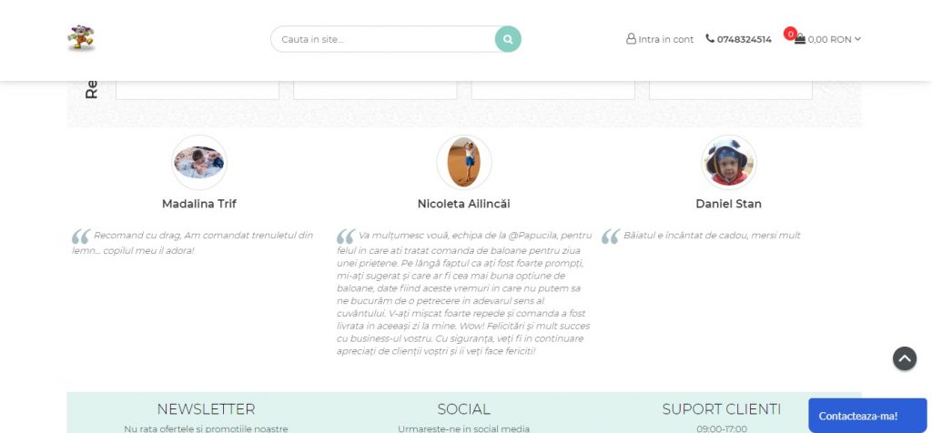 testimoniale clienti online magazine copii testimoniale clienti online magazine copii