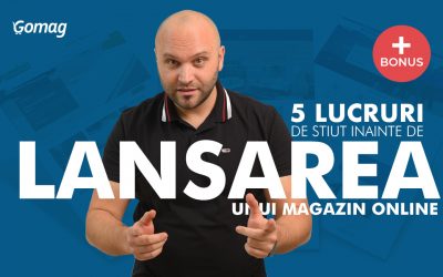 5 Lucruri bine de stiut inainte de lansarea unui magazin online [Video]