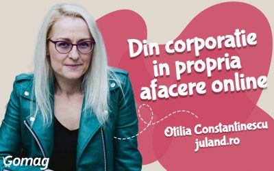 Din corporatie, in propria afacere online: Juland by Oti, cu Otilia Constantinescu