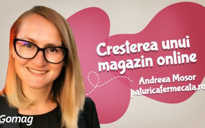 Sfaturi pentru cresterea unui magazin online, cu Andreea Mosor de la PaturicaFermecata.ro