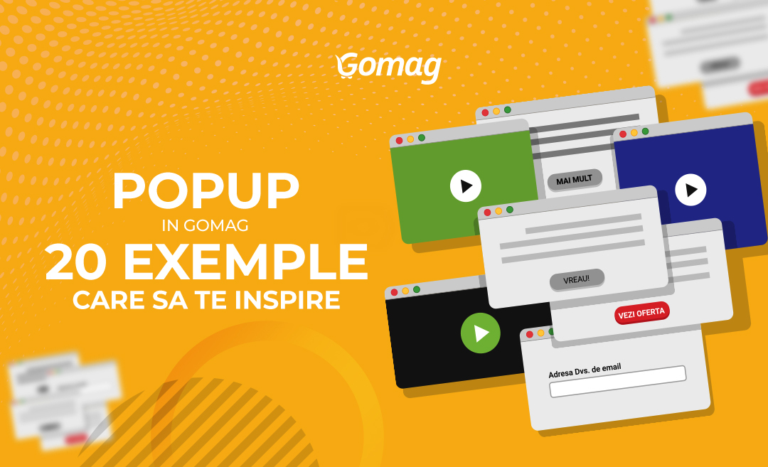 Pop-up in magazinul tau online: Ghid cu 20 de exemple care sa te inspire