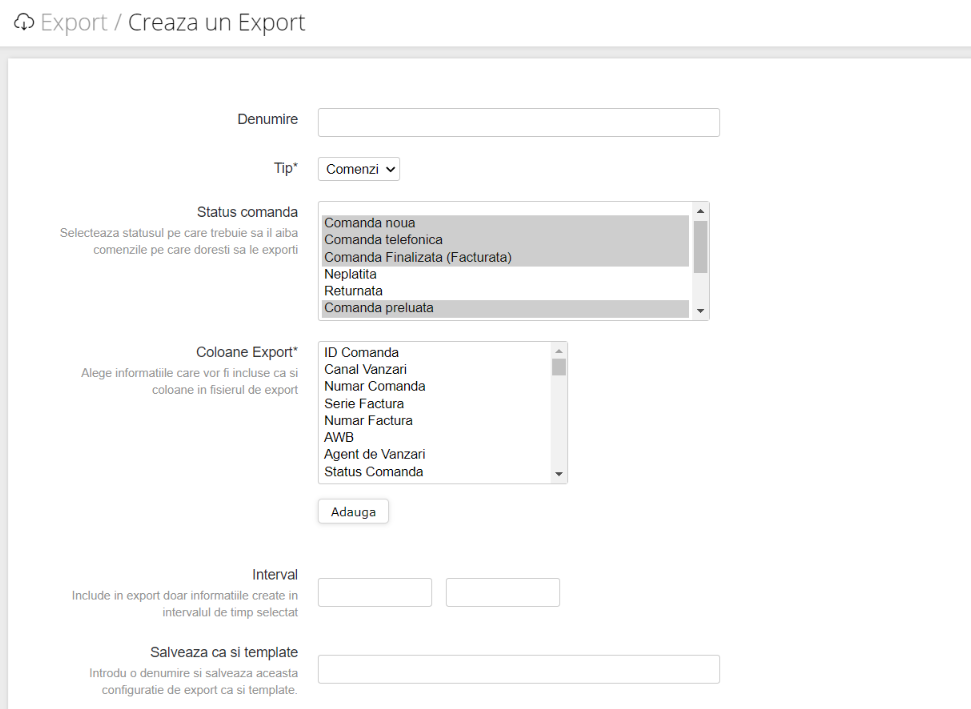 export-comenzi-status-specific