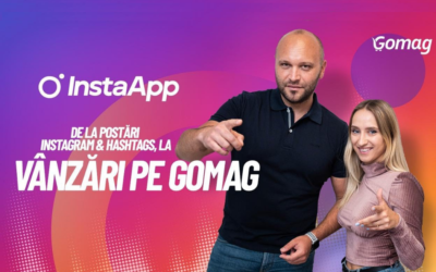 InstaApp: de la postari Instagram & Hashtags, la vanzari pe Gomag