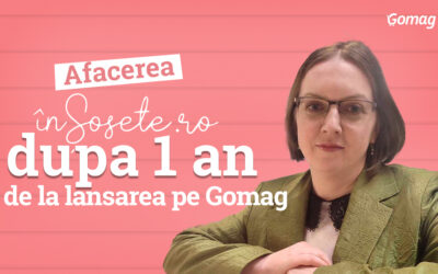 Afacerea inSosete.ro dupa 1 an de la lansarea pe Gomag