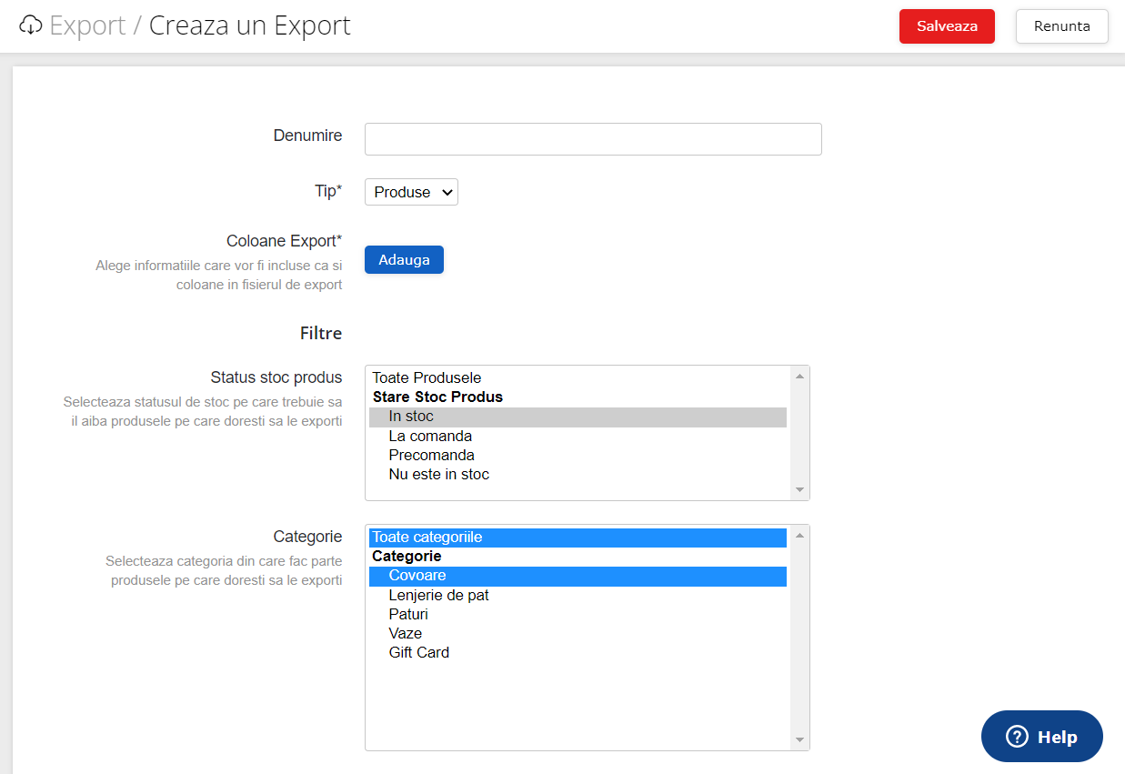 export-produse-ecommerce-b2b