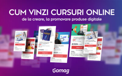 Cum vinzi cursuri online – de la creare, la promovare produse digitale