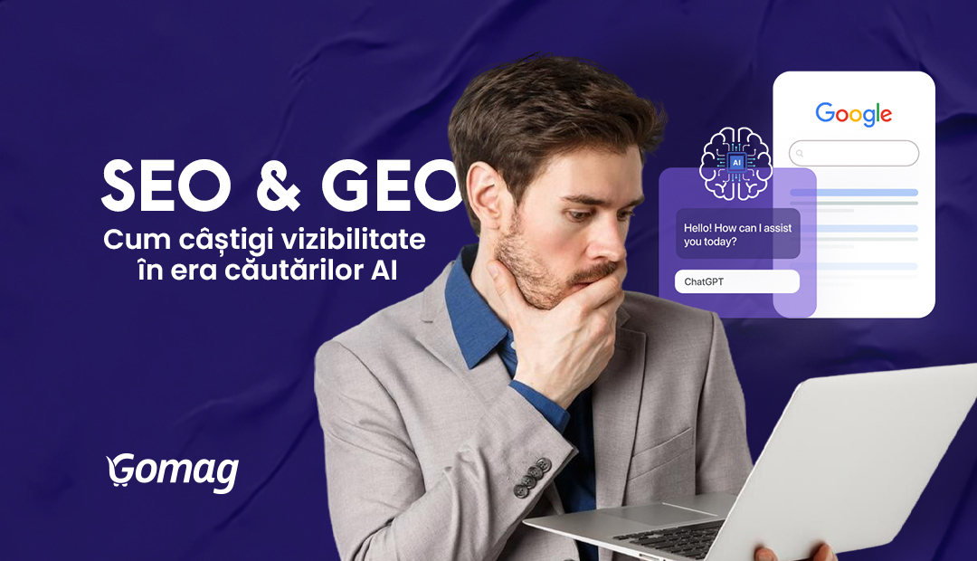 SEO & GEO: Cum castigi vizibilitate pentru magazinul tau in era cautarilor AI