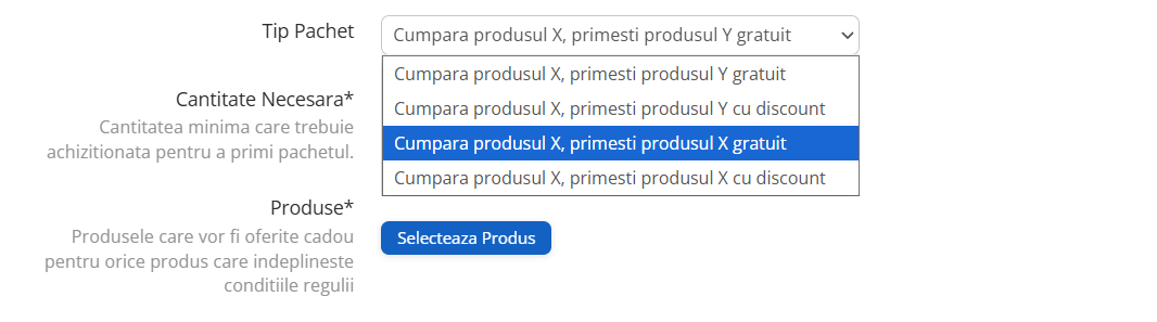 selectare-tip-pachet-update-gomag