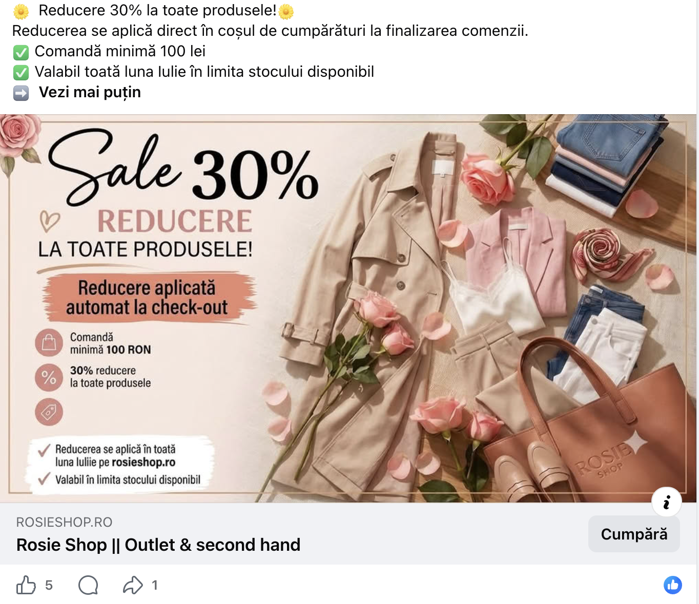 postare-campanie-magazin-outlet-second-hand