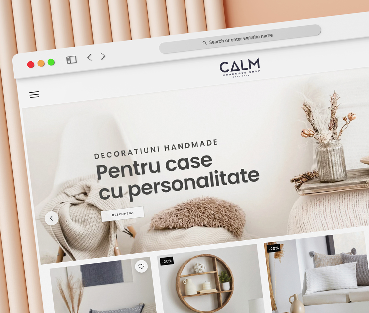 Magazin online creat cu Gomag