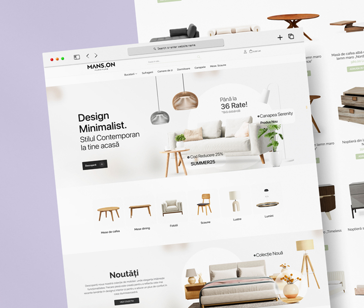 Magazin online creat cu Gomag