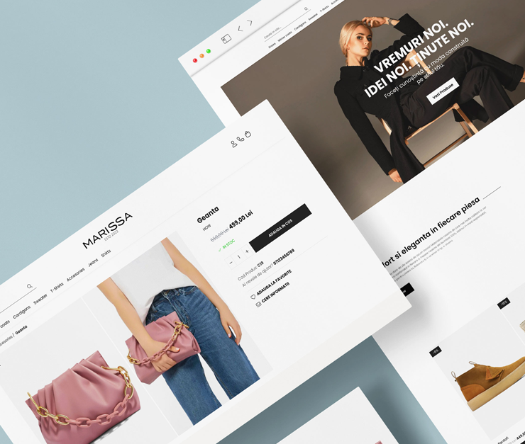 Magazin online creat cu Gomag