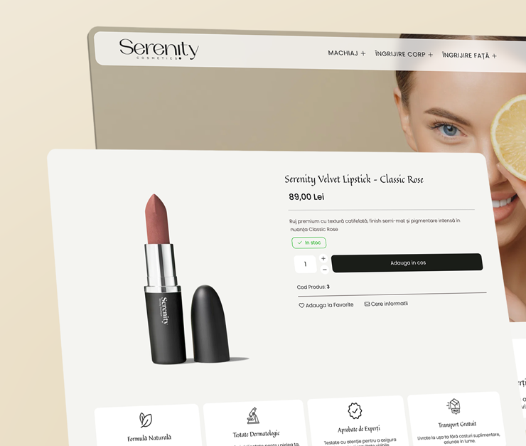 Magazin online creat cu Gomag