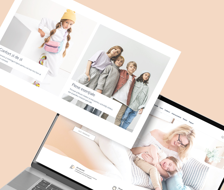 Magazin online creat cu Gomag